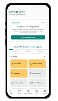 Perci App helps you and your family prepare for every disaster and creates a customized disaster plan